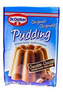 Dr. Oetker Shokolade (Chocolate) Pudding - 3pk